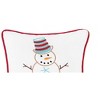 C&F Home Coastal Snowman Embroidered Small/Petite Accent Pillow - 2 of 4