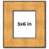 PosterPalooza | Photo Size Embellished Gold Picture Frame - UV Acrylic, Foam Board Backing, Hanging Hardware - 2 of 4