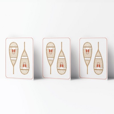 Everyday Greeting Card Pack (3ct) "Snow Shoes Weekender Society" by Ramus & Co