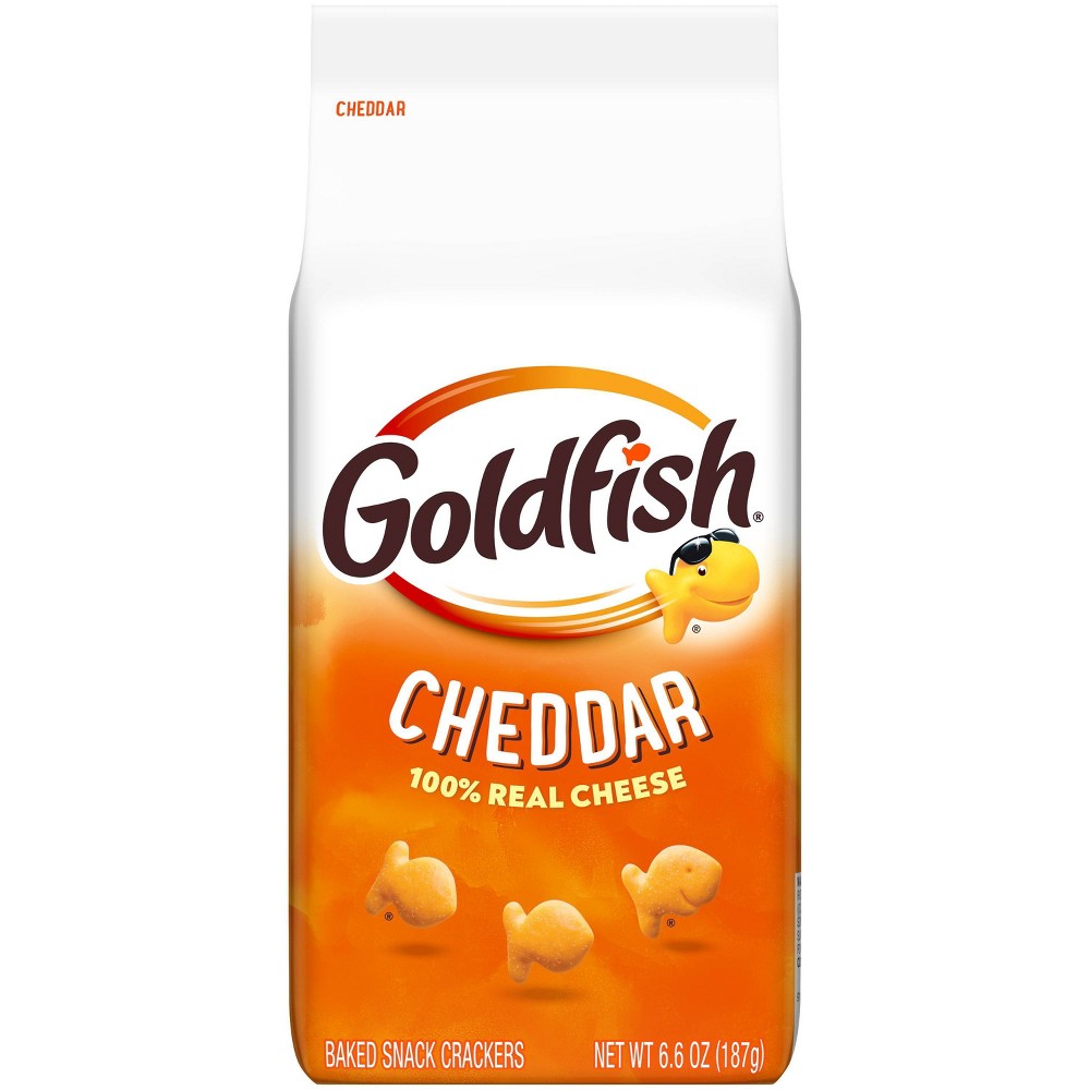 UPC 014100085478 product image for Goldfish Cheddar Cheese Crackers Bag - 6.6oz | upcitemdb.com