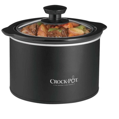 Crock Pot 2135523 Stoneware Slow Cooker, Black