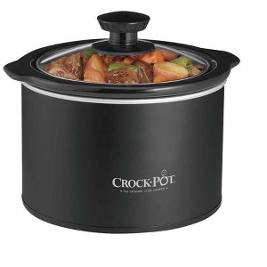 Crock Pot 2135523 Stoneware Slow Cooker, Black - 1 of 1