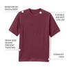 Lands' End School Uniform Men's Short Sleeve Essential T-shirt - 3 of 4