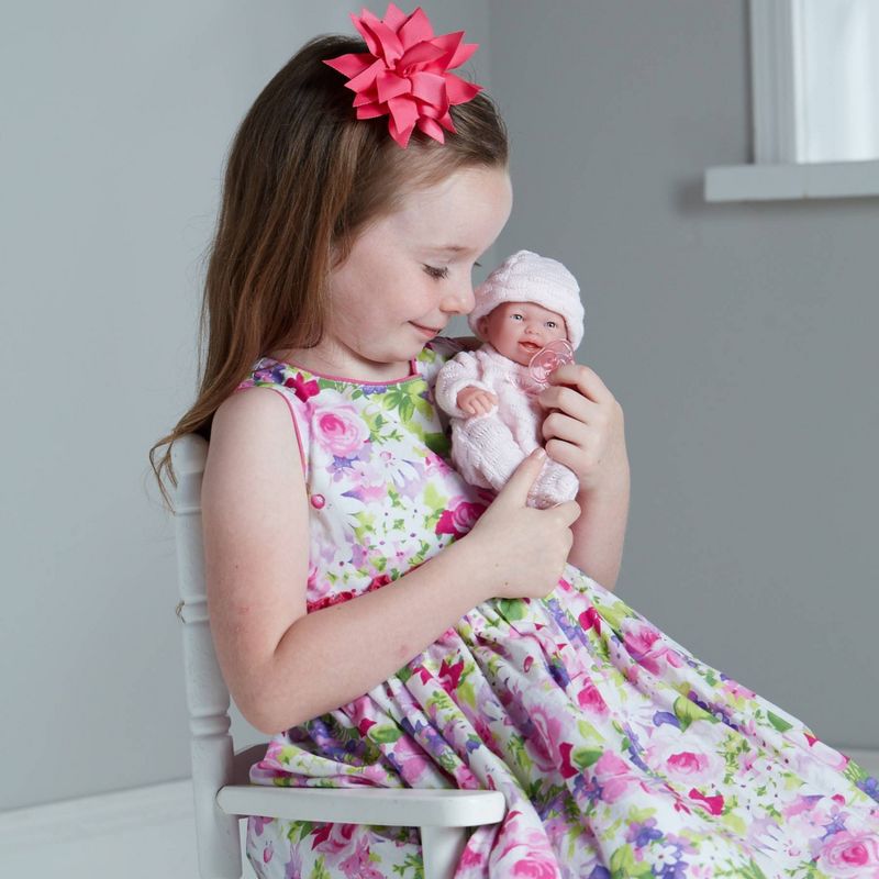 JC Toys Mini La Newborn Boutique 9.5&#34; Girl Doll -  Pink, 4 of 8