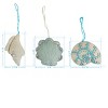 Split P Seashell Blue Felt Ornaments Pack Of 6 - 4 of 4