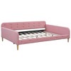 YOOCOZZ Full Size Linen Upholstered Daybed with Button Tufted High Sideboard and Dual Armrests - 2 of 4