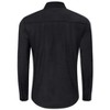 Mens Button Down Linen Shirts Casual Long Sleeve Dress Shirts Regular Fit Cotton Beach Yoga Shirts with Pocket - 3 of 4