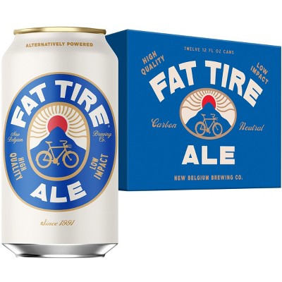 New Belgium Fat Tire Ale Beer - 12pk/12 fl oz Cans