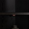 4-Tier 72" Corner Kitchen Pantry Storage Cabinet w/8 Doors Tall Storage Cabinet, Corner Cabinet & Shelves, Farmhouse Bookshelf Cabinet for Kitchen - 4 of 4