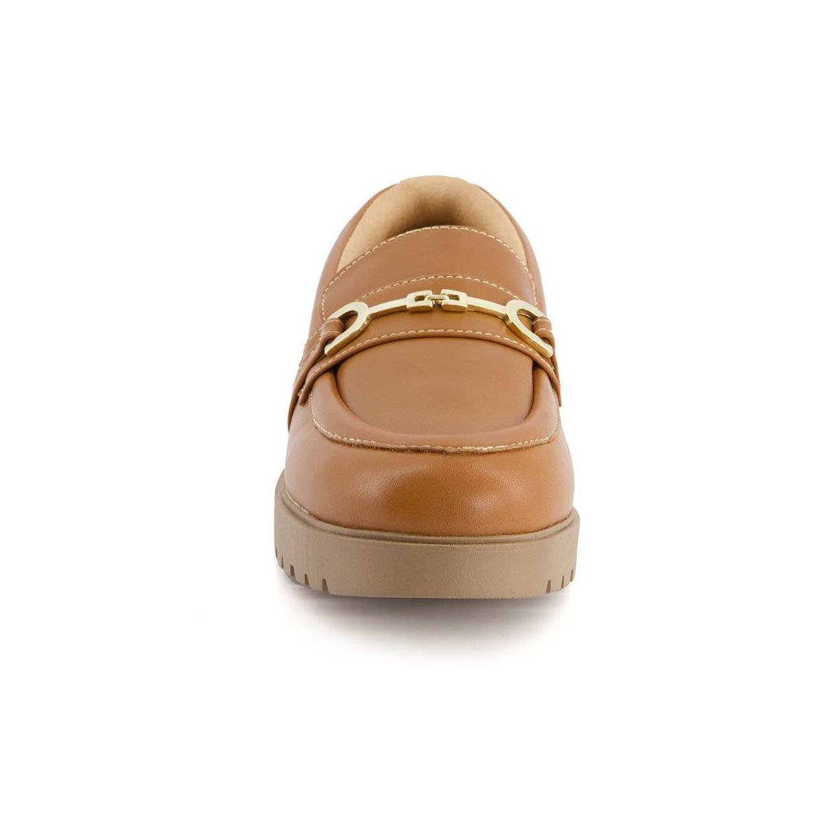 Женские туфли Andrea Women's Superior Comfort Classic Loafers 65302 Brown 8 — фото 4