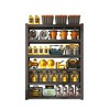 NicBex 5/6 Tier Metal Garage Shelving,2000/2400LBS Heavy Duty Storage Shelves,Adjustable Industrial Shelving Unit Storage Rack,Black - 2 of 4