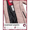 Canada Weather Gear Women's Puffer Jacket with Hood and Faux Fur Trim - Cozy Long Winter Coats for Women (S-XL) - 4 of 4