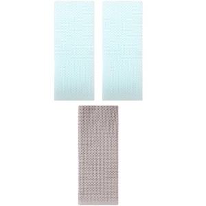 REGALWOVEN 3 Pack Soft Absorbent Waffle Cotton Hand Towels for Bathroom 13" x 30" - 1 of 4