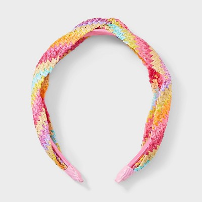 Woven Striped Top Twist Headband - Universal Thread™ Warm: Fashion Hair Accessory, Recycled Polyester