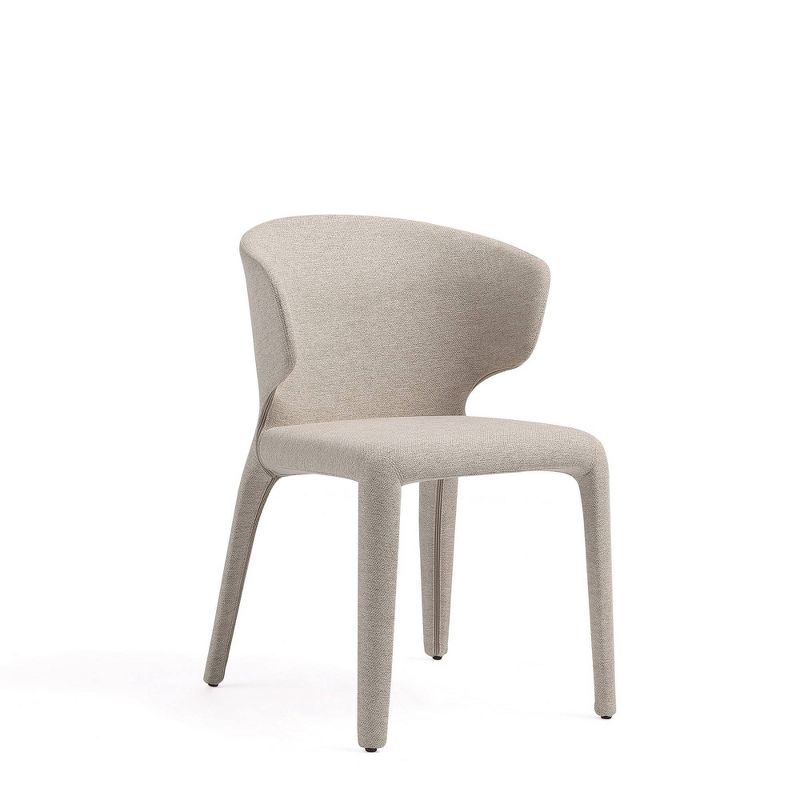 Set of 2 Conrad Modern Woven Tweed Dining Chairs - Manhattan Comfort, 5 of 12