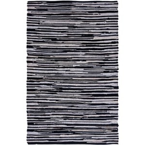 Rag Rug RAR130 Hand Woven Indoor Rugs - Safavieh - 1 of 4