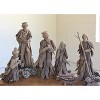 Driftwood Nativity Set 18.5"H, Brown Natural Holiday Folk Art Display, Set of Six By Kalalou - 3 of 3