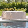 Puerta 4pc Wicker Chat Set & Cover: Steel Frame, Weather-Resistant, Includes Cushions - Christopher Knight Home - 3 of 4