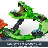 Hot Wheels Monster Trucks Sharks vs. Dinos Dragon Destruction Playset and 2 Toy Trucks - 3 of 4