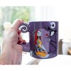 Silver Buffalo Disney The Nightmare Before Christmas Jack & Sally Spiral Handle Ceramic Mug - image 3 of 4