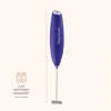 Handheld Milk Frother, Mini Foamer, Battery Operated Stainless Steel Drink Mixer for Coffee, Lattes, Cappuccino, Matcha, Chocolate - 4 of 4