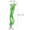 Unique Bargains Aquarium Plants Decorations Artificial Aquatic Plant Green 12.20" 3 Pcs - image 4 of 4