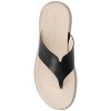 Journee Women's Carah Flip Flop Wedge Sandals - 4 of 4