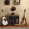 TIRAMISUBEST Vinyl Record Storage Cabinet with Power Outlet, Record Player Table Holds up to 200 Albums for Living Room,Office - 3 of 4