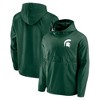 NCAA Michigan State Spartans Men's Gray Windbreaker Jacket - 3 of 3