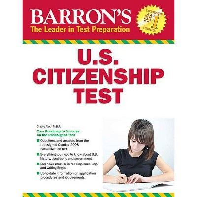 U.S. Citizenship Test - 8th Edition by  Gladys Alesi (Paperback)