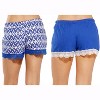 Just Love Women’s Pajama Shorts – Soft Cotton Lounge Sleep Shorts with Drawstring Waist - 4 of 4