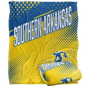 Southern Arkansas University Fan Zone Silky Touch Super Soft Throw Blanket 50x60 - 1 of 4