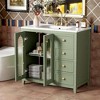 Versatile Bathroom Vanity with Sink: Elevate Your Space with Clean Lines and Contemporary Style in Any Finish - 2 of 4