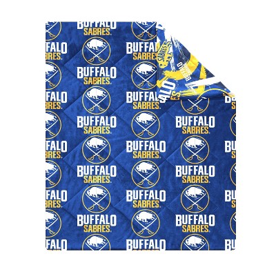 NHL Buffalo Sabres 50" x 60" Two Sided Plush Throw Blanket