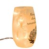 Stony Creek 5.25 In Always Loved Always Remembered Pre-Lit Small Vase Lighted Glass Accent , Bereavement Loss Bereavement Electric Plug-In (1PC) - 4 of 4