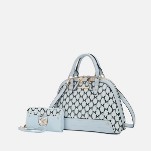 MKF Collection Frida Women’s Satchel with matching Wallet by Mia K - 1 of 3