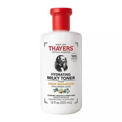 Thayers Natural Remedies Milky Hydrating Face Toner with Snow Mushroom and Hyaluronic Acid - 12 fl oz