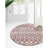 Unique Loom Eco Trellis Native Trellis Indoor Woven Area Rug - 3 of 4