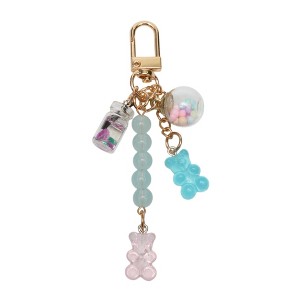 Unique Bargains Bears Handbag Charm Multicolored 1 Pc - 1 of 4