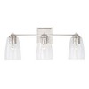 Capital Lighting Laurent 3 - Light Vanity in  Polished Nickel - 3 of 4
