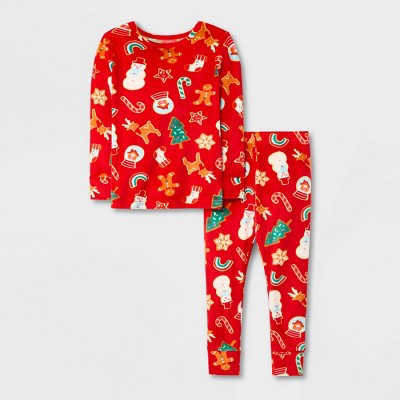 Toddler Boys' Christmas Pajama Set - Cat & Jack™ Red