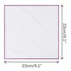 INSPIRE CHIC Men's Cotton Contrast Solid Color Tuxedo Pocket Squares Handkerchiefs - 2 of 4