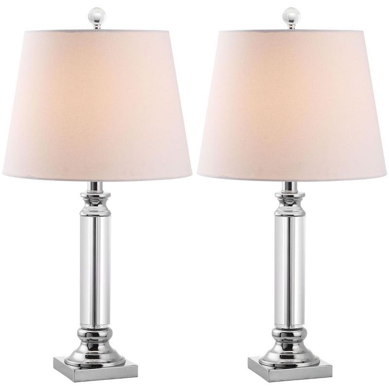 Zara 24 Inch H Crystal Table Lamp (Set of 2) - Clear - Safavieh, 2 of 8
