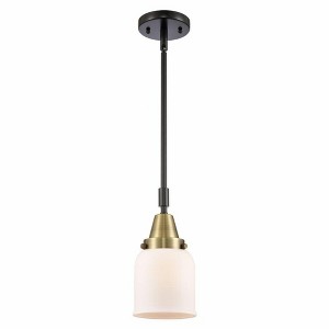 Bell - 1 Light Stem Hung Mini Pendant In Industrial Style-11.13 Inches Tall and 5 Inches Wide - 1 of 1