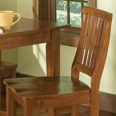 Cottage Oak 41" Wood Arts and Crafts Counter Stool
