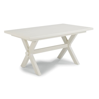 Seaside Lodge 60" Rectangular Dining Trestle Table White - Home Styles