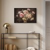 Art Remedy Vintage Vase and Classical Flowers Classical vintage floral vase wall art Framed - 2 of 4