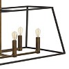 Hinkley Fulton 48" Bronze Linear Geometric Kitchen Island Chandelier - 3 of 4