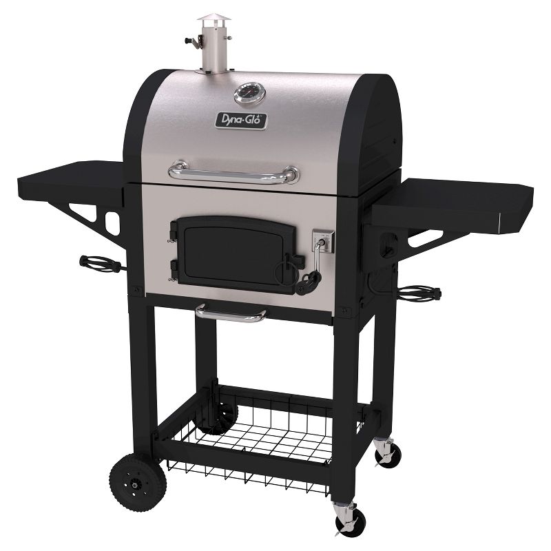Dyna-Glo Heavy Duty Stainless Charcoal Grill Model DGN405SNC-D, 3 of 11