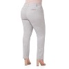 Rekucci Curvy Woman Ease into Comfort  Straight Pant with Tummy Control - 4 of 4
